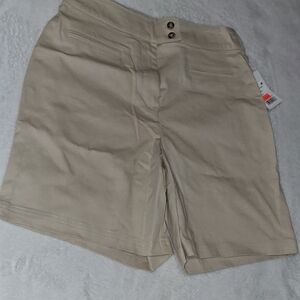 Women's Tan Khaki Shorts